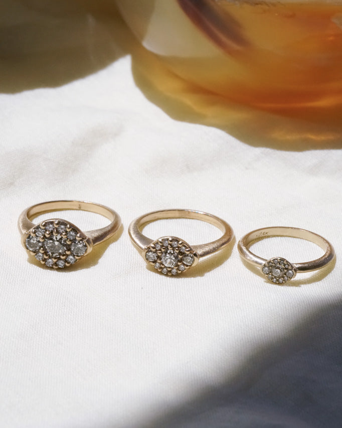 Mini-Mini Meadow Cluster Ring