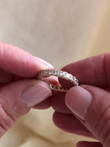 Lily Pavé Eternity Band - 2.5mm Diamonds