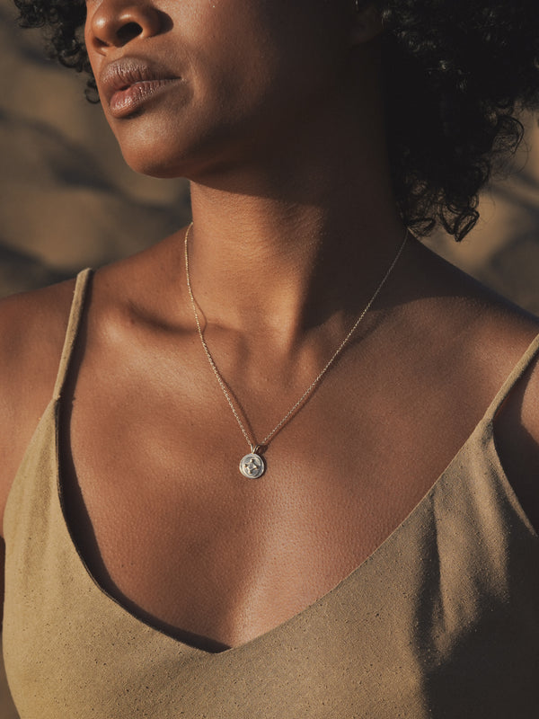 Shown: 14k yellow gold with signature matte finish.