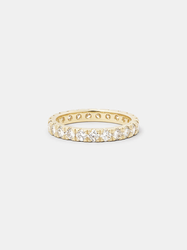 Shown: 14k yellow gold with signature matte finish.