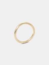 Shown: 14k yellow gold with signature matte finish.